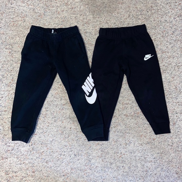 Nike Other - 2 pair of black Nike sweatpants